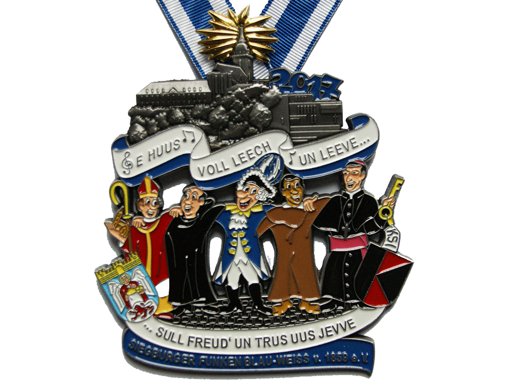 Orden 2017 - Siegburger Funken "Blau-Weiss" von 1859 e.V.