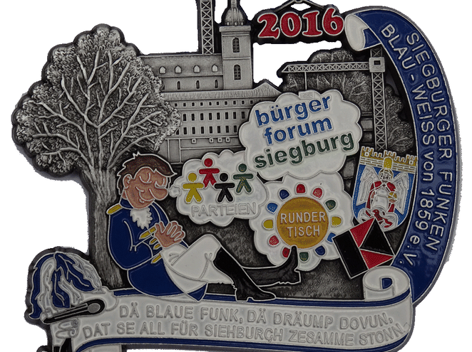 Orden 2016 - Siegburger Funken "Blau-Weiss" von 1859 e.V.