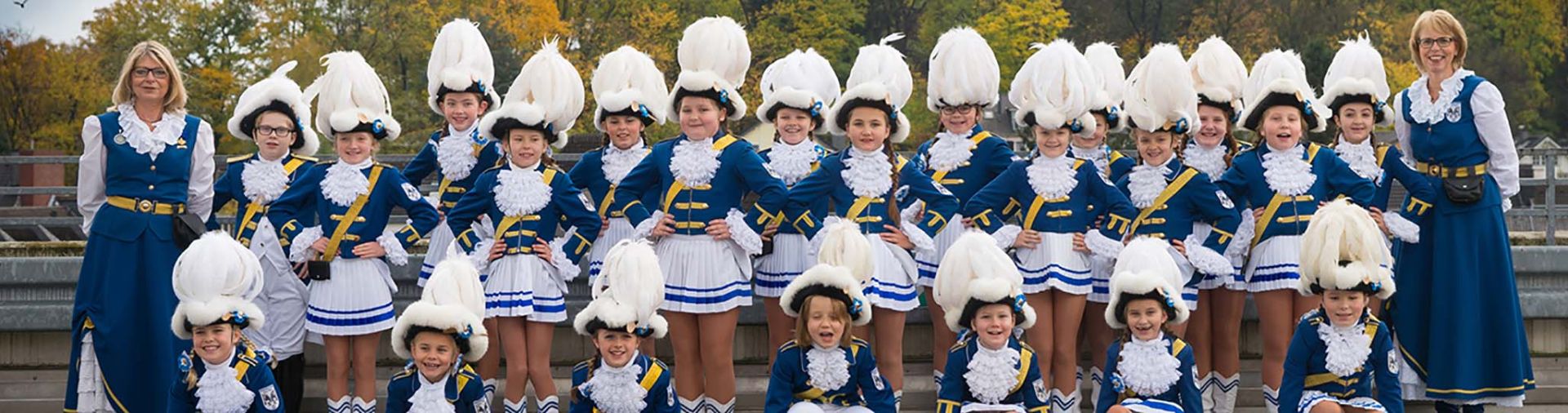 Die Jugend Gruppenbild - Siegburger Funken "Blau-Weiss" von 1859 e.V.