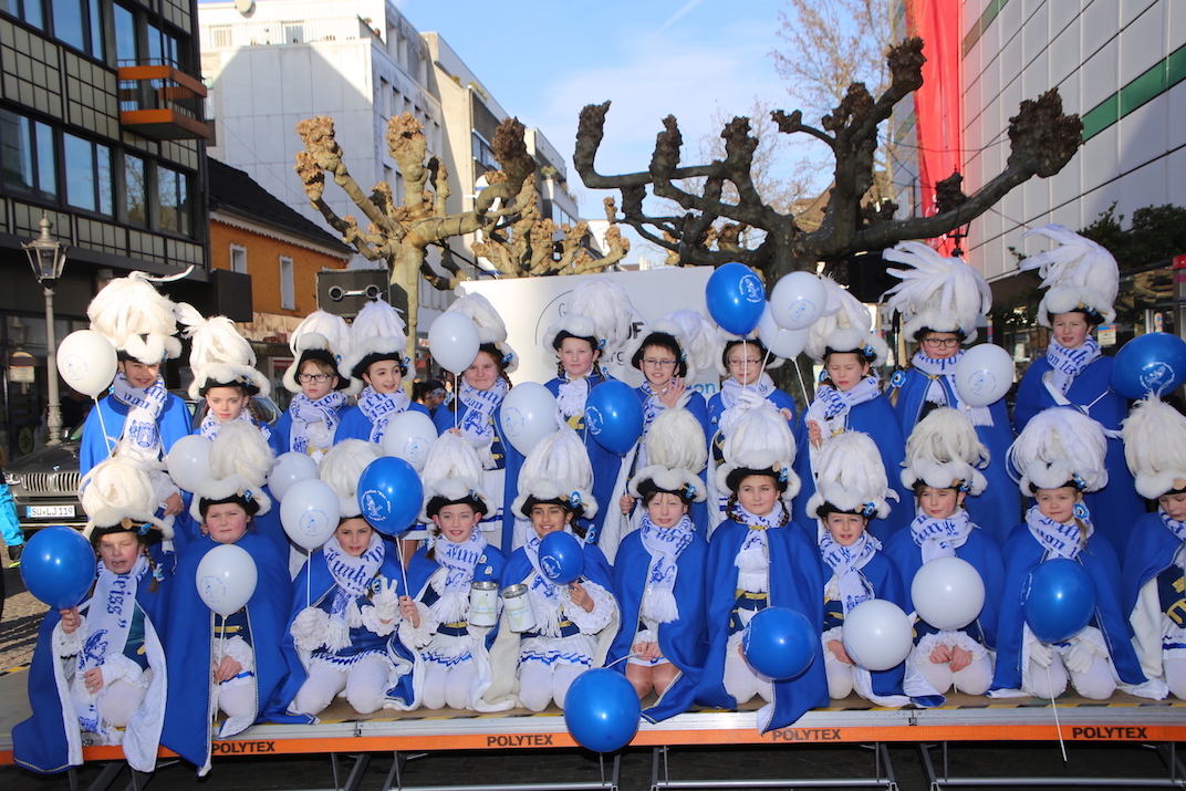 Die Jugend Gruppenbild - Siegburger Funken "Blau-Weiss" von 1859 e.V.